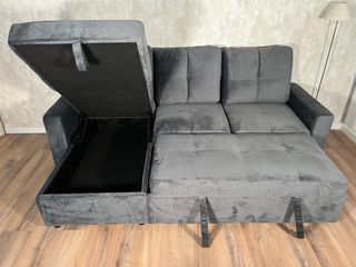 NUEVO! SOFA CAMA CHAISE LONGUE CON ARCON