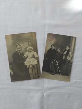 LOTE FOTOGRAFÍAS GENTE DE PUEBLO