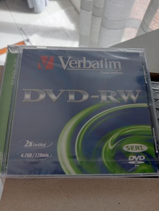 10 DVR-RW in confezione originale, Verbatim