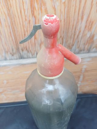 Antiguo Sifon Carbonicas Perdrix Fraga Huesca