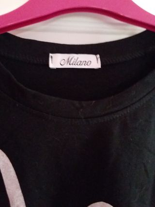 Oferta Vestido italiano talla grande negro