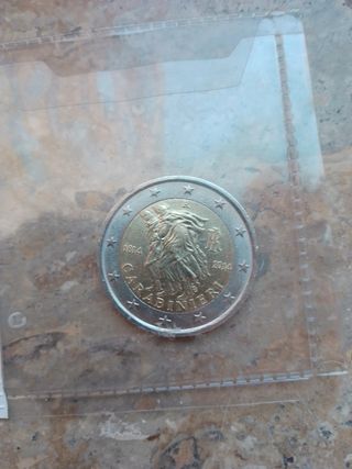 2 euro commemorativo Italia 2014 Carabinieri UNC