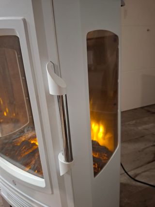 Estufa electrica efecto chimenea