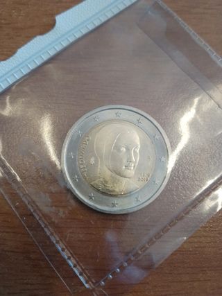 2 euro commemorativo Italia 2019 Leonardo UNC