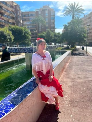 traje de  flamenca