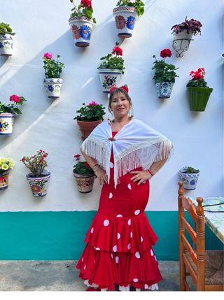 traje de  flamenca