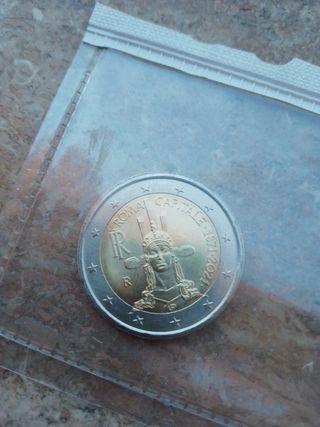 2 euro commemorativo Italia 2021 Roma Capitale UNC
