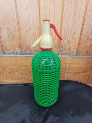 Antiguo Sifon Ondina envase de bebidas carbonicas