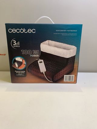 Cecotec Calientapies Eléctrico calentador de pie 