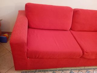 Divano rosso