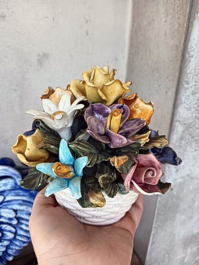 Cestino ceramica di Bassano