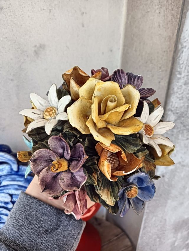 Cestino ceramica di Bassano