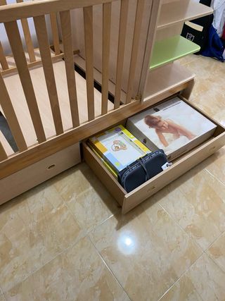Cama cajonera desmontable