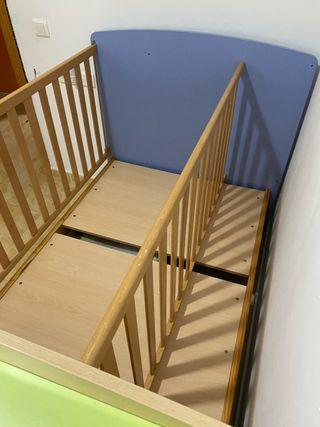 Cama cajonera desmontable