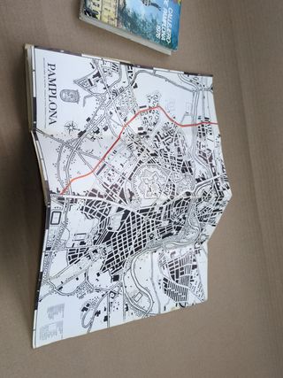Libro "Callejero-Guía de Pamplona 1976