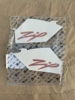 Pegatinas Piaggio Zip Originales Logo "ZIP"