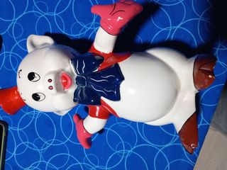 Figura cerdo cerámica años 80