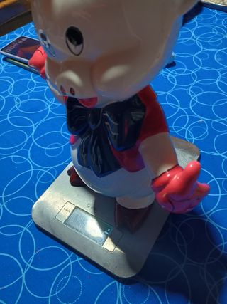 Figura cerdo cerámica años 80