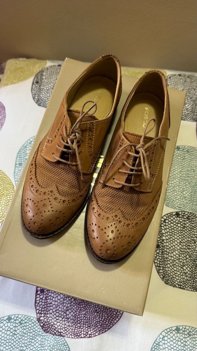 Zapatos Fosco T.36 marrones