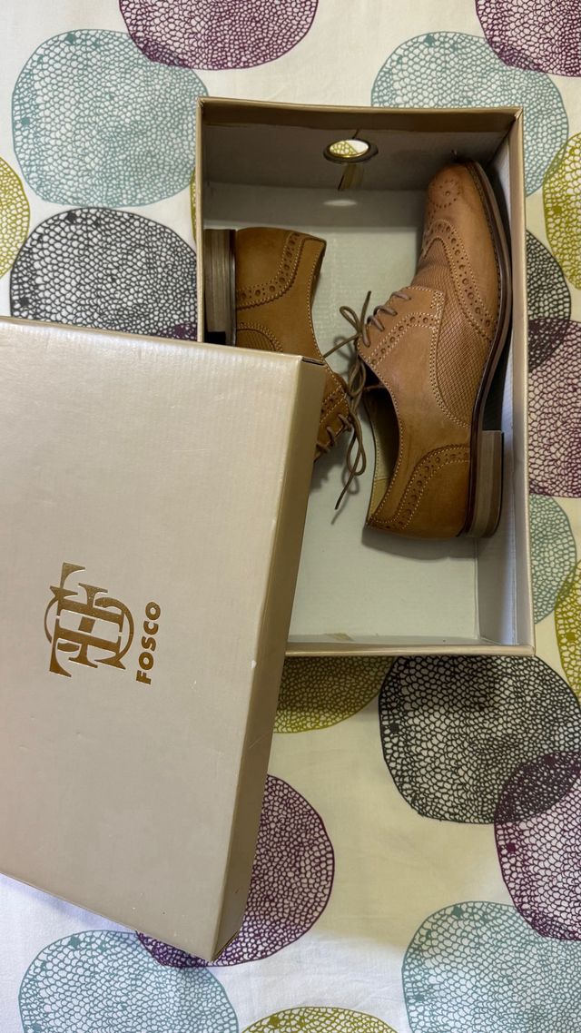 Zapatos Fosco T.36 marrones