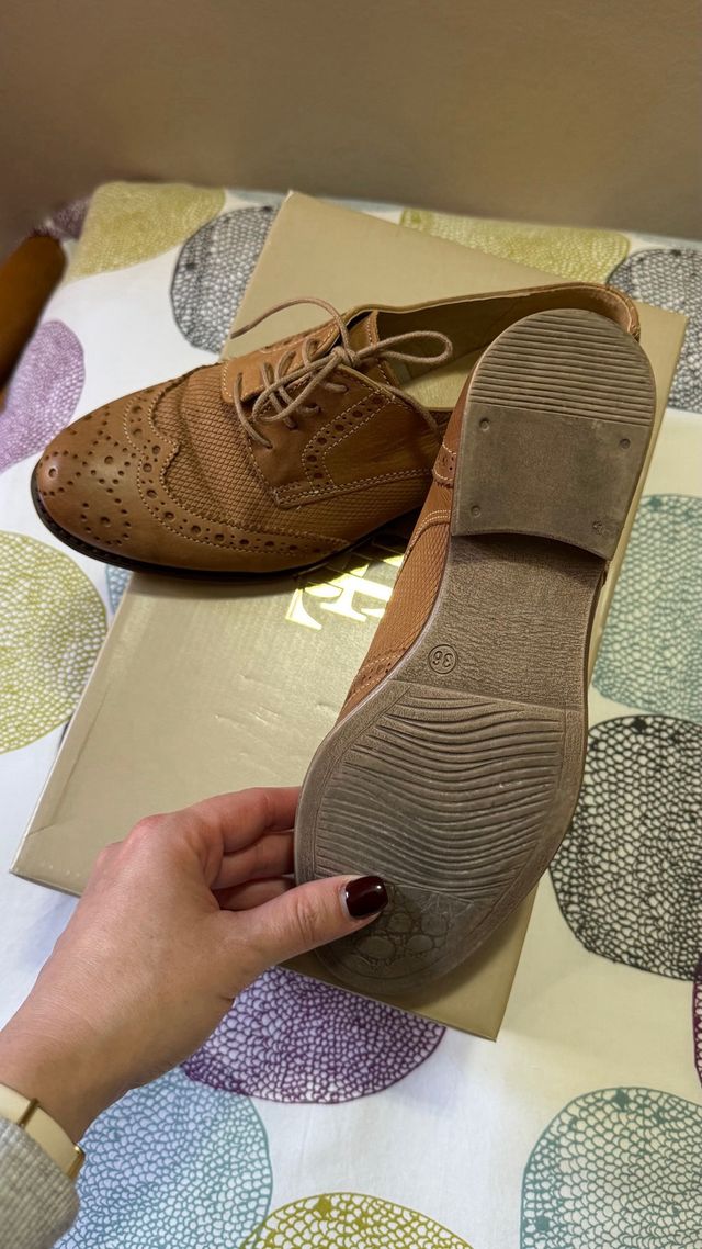 Zapatos Fosco T.36 marrones