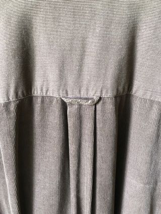 Camicia in velluto marrone