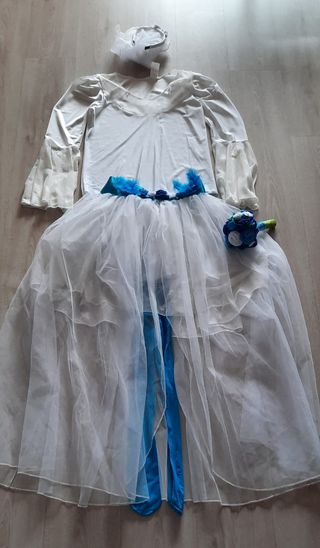 Disfraz de novia para carnaval