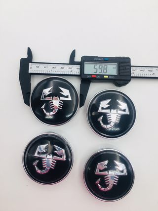 Centro de rueda Fiat Abarth Escorpion 60mm