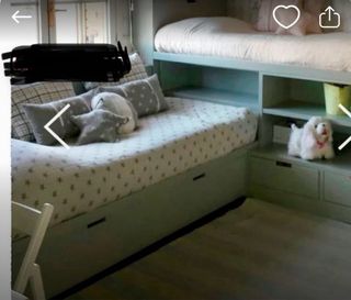 Camas dormitorio doble infantil juvenil