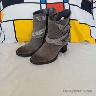 Botines Piel 36 Kanna 