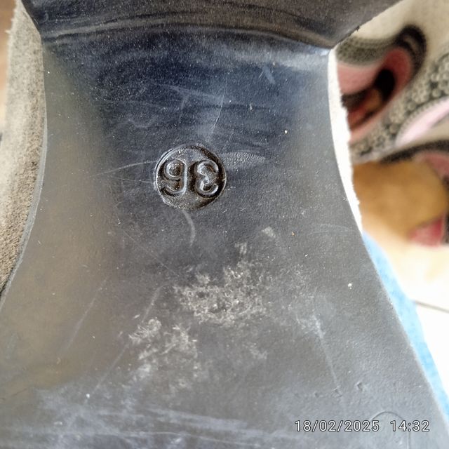 Botines Piel 36 Kanna