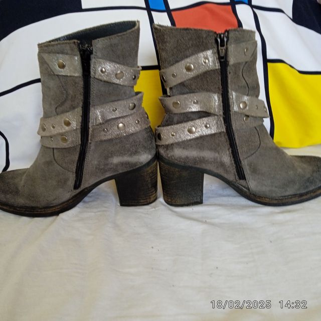 Botines Piel 36 Kanna