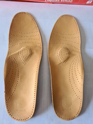 Lenzen Plantillas Ortopédicas de Cuero Genuino