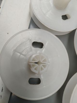 7 Discos persiana de 165 mm  plástico