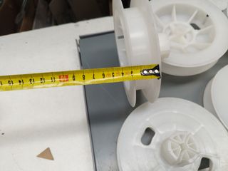 7 Discos persiana de 165 mm  plástico