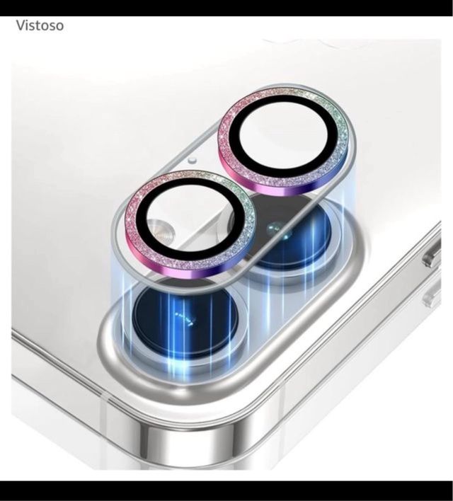 Protector camara iphone 16 plus