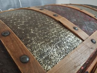 Baúl antiguo restaurado SXIX