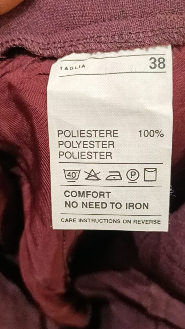 Pantaloni Benetton donna taglia 38