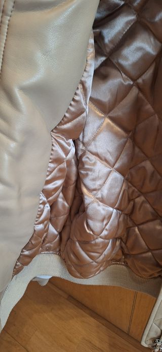 Bomber de piel mujer