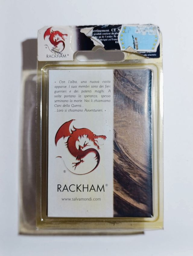 Confrontation nani con mantello miniatura metallo