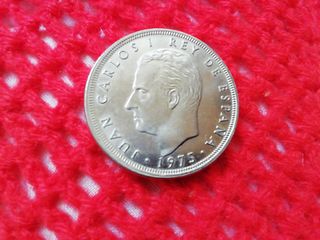 Moneda de 25 pesetas año 1975 
