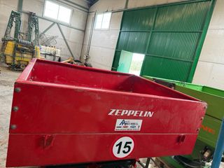 Abonadora con localizador para olivar