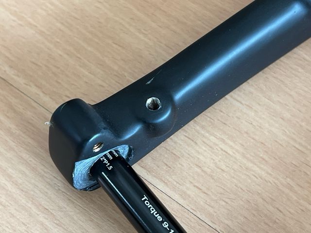 Forcella in carbonio 700c per ghiaia