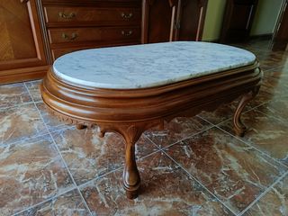 Mesa de mármol salón