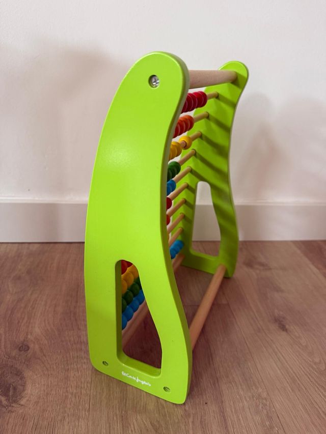 Ábaco madera infantil
