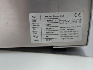 Lamparas UV Bredent bre.Lux Power unit