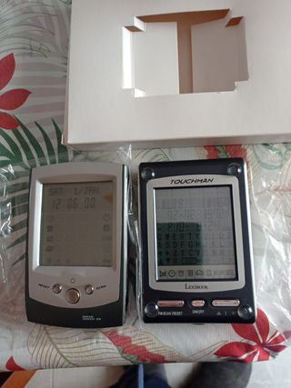 Agendas electrónicas telef alarm juegos 