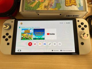 Nintendo Switch Oled y Animal Crossing