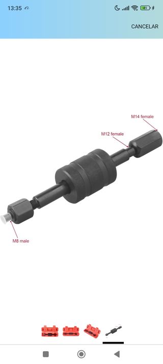 Extractor de inyectores