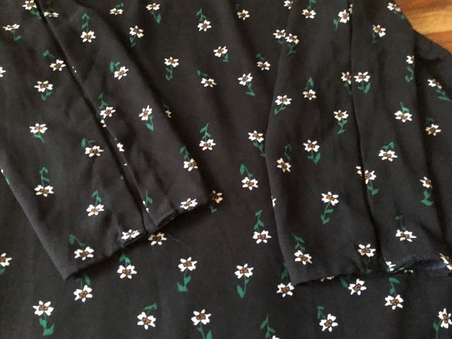 Only Vestido manga francesa